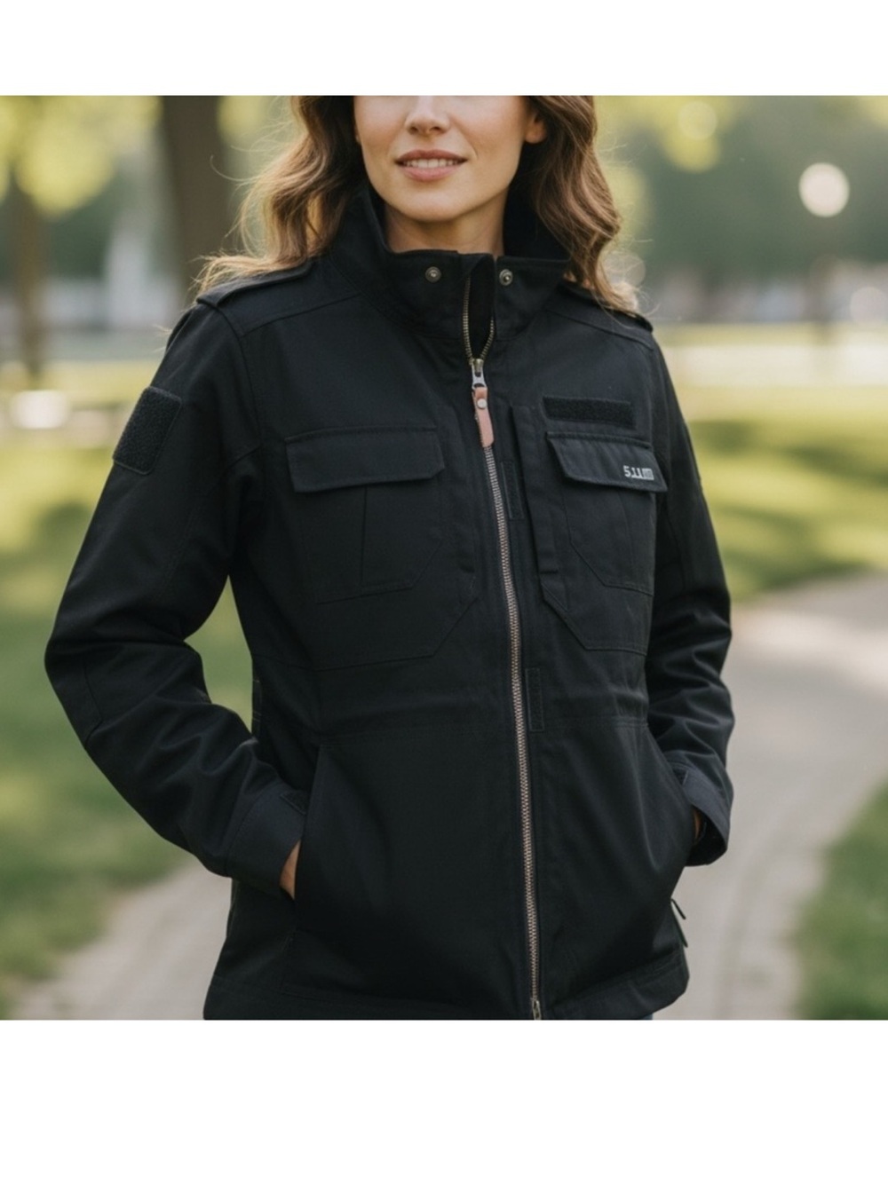 5.11 Tactical Women's Black Utility Field Jacket